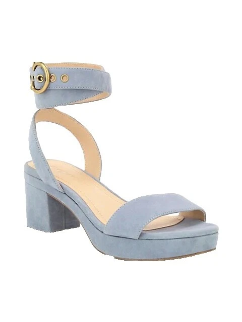 Sandalias de ante Cuña Con Tachuelas para Mujer