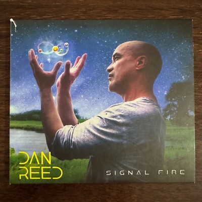 DAN REED - SIGNAL FIRE (CD)  2012!!  RARE!!  ZERO ONE MUSIC / SIGNED by DAN REED