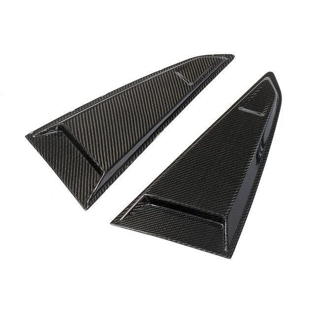 2pcs Side Window Louvers Scoop Cover Carbon Fit for AUDI TT TTS TTRS Coupe 1518 for sale online