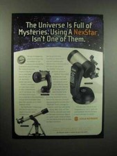 2000 Celestron NexStar Telescope Ad - The Universe
