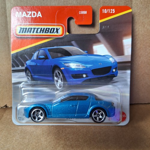 Matchbox - 2004 Mazda RX-8 - blau - 10/125 - MBX Showroom 2025 - JBR77