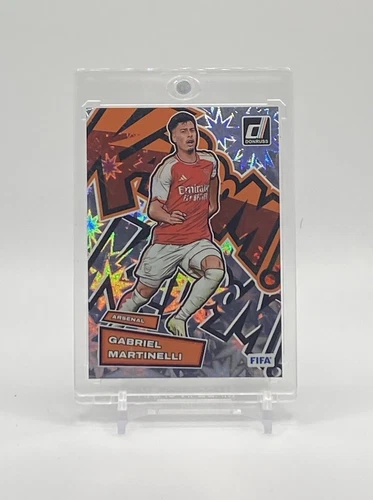2023-24 Panini Donruss FIFA Soccer Gabriel Martinelli #23 Kaboom! Case Hit SSP