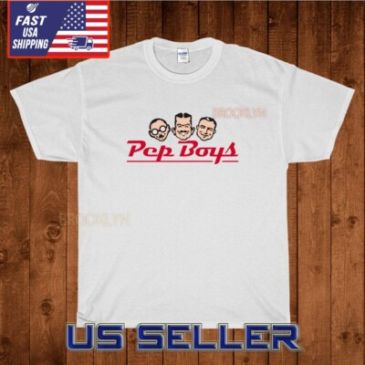 #ad #ad NEW PEP BOYS AUTOMOTIVE SERVICE TIRES LOGO T SHIRT FUNNY AMERICAN USA SIZE S 5XL $20.89