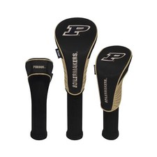 Collegiate Set of Three Headcovers Purdue Boilermakers
