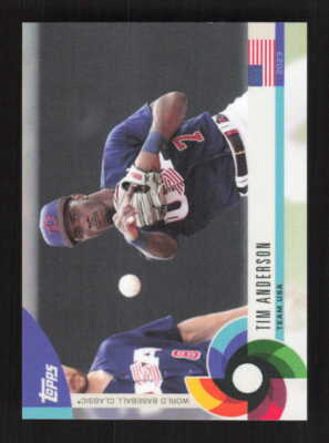 Tim Anderson  2023 Topps World Baseball Classic WBC  Global Stars USA #45