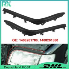 2pc Scheinwerfer Dichtung Abdeckleiste für Mercedes Benz S Klasse W140 95-98