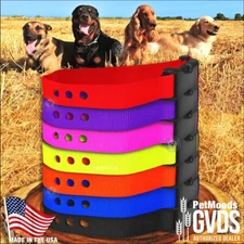 GVDS Dog Collar Strap 1" Heavy Duty Nylon - SportDOG SDF-R SDF-100A SBC-6 SBC-18