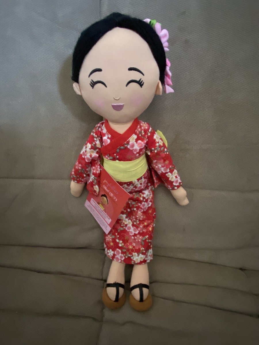 Joeydolls Japanese Cultural Doll. Named Aiko. 18 Inches. Brand New