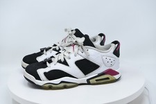 NIKE Air Jordan 6 Retro Low GG 'Fuchsia' White-Pink 768878-107 SZ 7Y