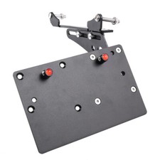 For Harley Sportster 48 XL883 1200 Side Mount License Plate Bracket w/LED Light