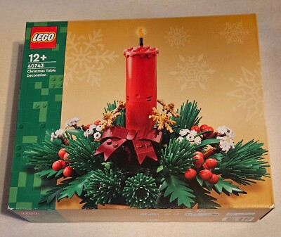 Lego Seasonal 40743 Weihnachtsgesteck Christmas Table Decoration NEU ungeöffnet
