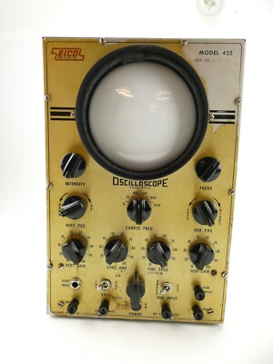 Eico Tehaka Oscilloscope Model 425 Vintage defekt Bastler V-235