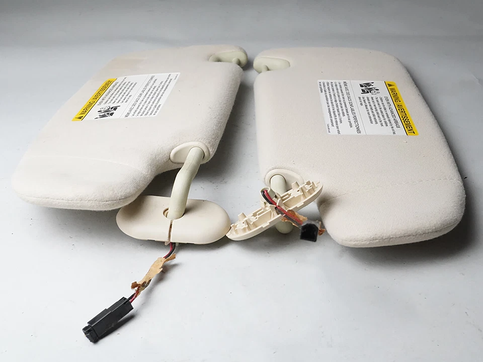 2006 - 2009 Mercury Milan Sun Visor Shade Interior Right Left Front Set Of Oem Foto 2 de 4