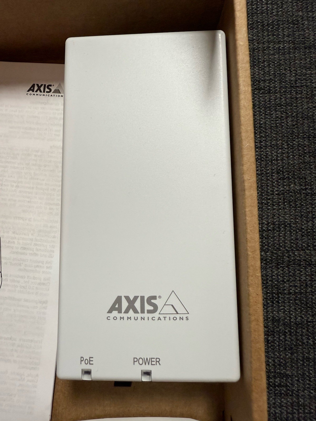 Axis Communications T8154 60W SFP Mid Span POE60S-1BT New (READ)