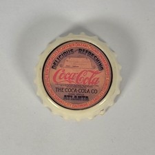 1996 Coca-Cola Bottle Cap Refrigerator Magnet  Coke Soda Advertising Collectible