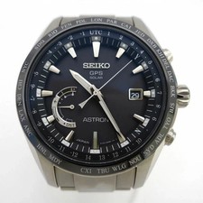 SEIKO Astron SBXB085 8X22 GPS Solar Titanium Dial Watch