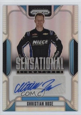 2025 Panini Prizm Sensational Signatures Christian Rose #SS-CRS Auto 0a2