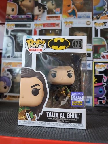 Funko Pop #475 Batman Talia Al Ghul 2023 Summer Convention Excl. With Protector