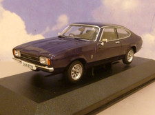 VANGUARDS 1/43 1977 FORD CAPRI MK2 MKII 1.6 XL PURPLE VELVET METALLIC VA15407