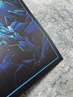 Metallica Atlanta Pop Up FOIL Poster 2025 Dan Mumford Signed #/35