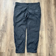 Prada Milano Dark Blue Technical Fabric Track Pants Trousers Size 54 IT Mens