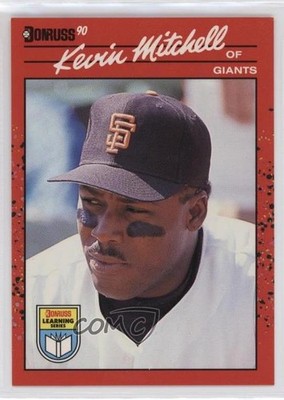 1990 Donruss Learning Series Kevin Mitchell #2 4m0