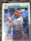 Photo of 1991 Score #731 Ray Lankford St. Louis Cardinals Baseball Card