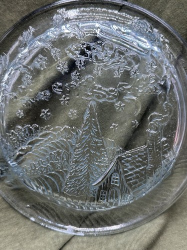 The Night Before Christmas Holiday Crystal Decoration Plate - Picture 11 of 17