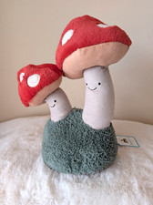 BNWT Jellycat Amuseable Pair of Toadstools  New with tags ( Retired )