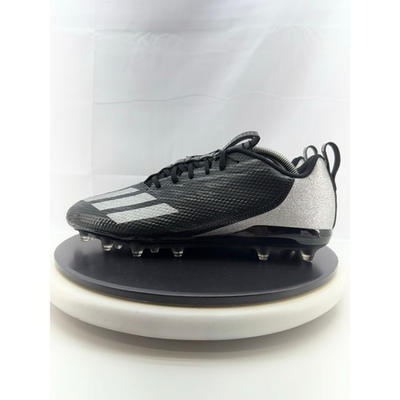 #ad adidas Adizero Spark Mens Size 11 Black Night Metallic Football Cleats GV9085 $33.99