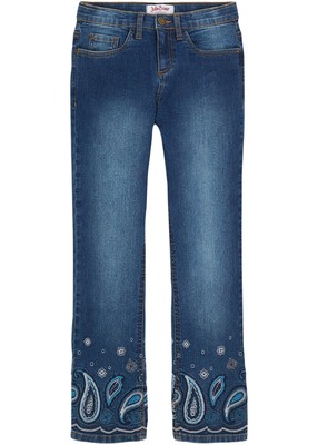 Tolle Mädchen Jeans im 5-Pocket-Style Gr. 410 Blau Denim Mädchenjens Hose Neu