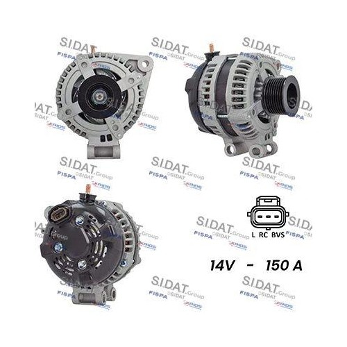 Alternateur Sidat A12DE0889A2 : fini les pannes de batterie sur Land Rover Discovery