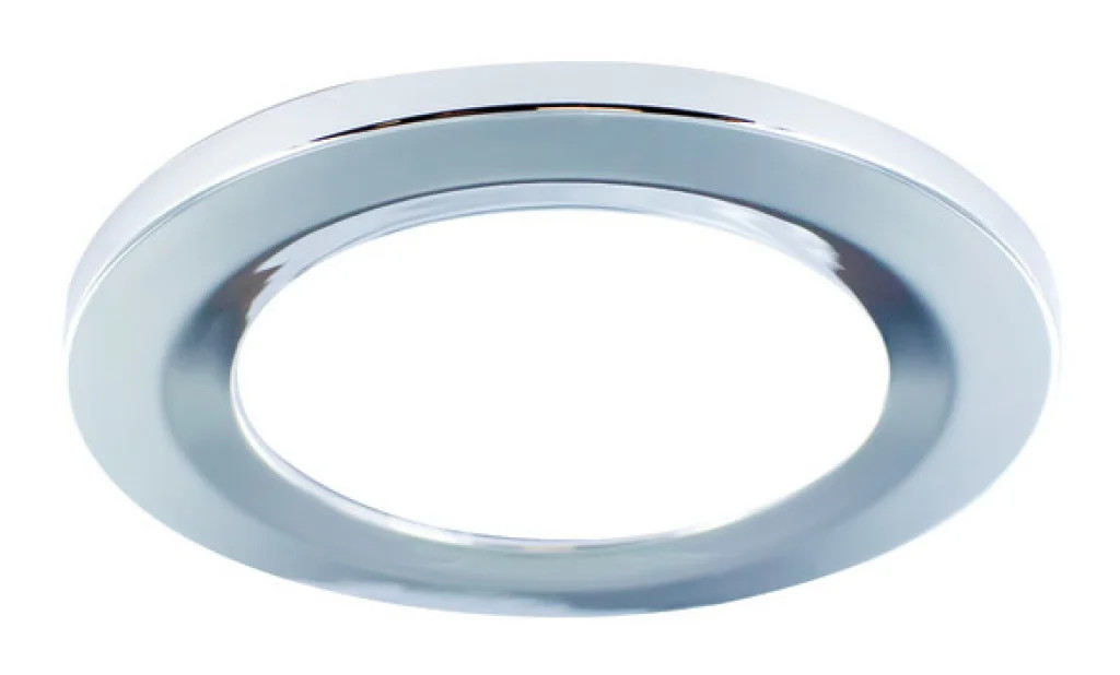 Silver Bezel For Ecoguard Downlights Chrome Integral ILDLFR65M006