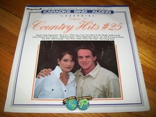 KARAOKE SING-ALONG Laserdisc LD COUNTRY HITS VOLUME 25 BRAND NEW SEALED RARE