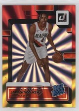 2022 Panini Donruss Rated Rookie Holo Red & Gold Laser Jabari Walker #249 0wp8