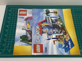 LEGO Creator 3-in-1 7346 - Seaside House Instructions Manual Book Only Beach