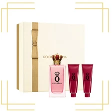 Dolce & Gabbana Q 3pc Gift Set With 3.3oz+sg+ Bl( Edp Spray