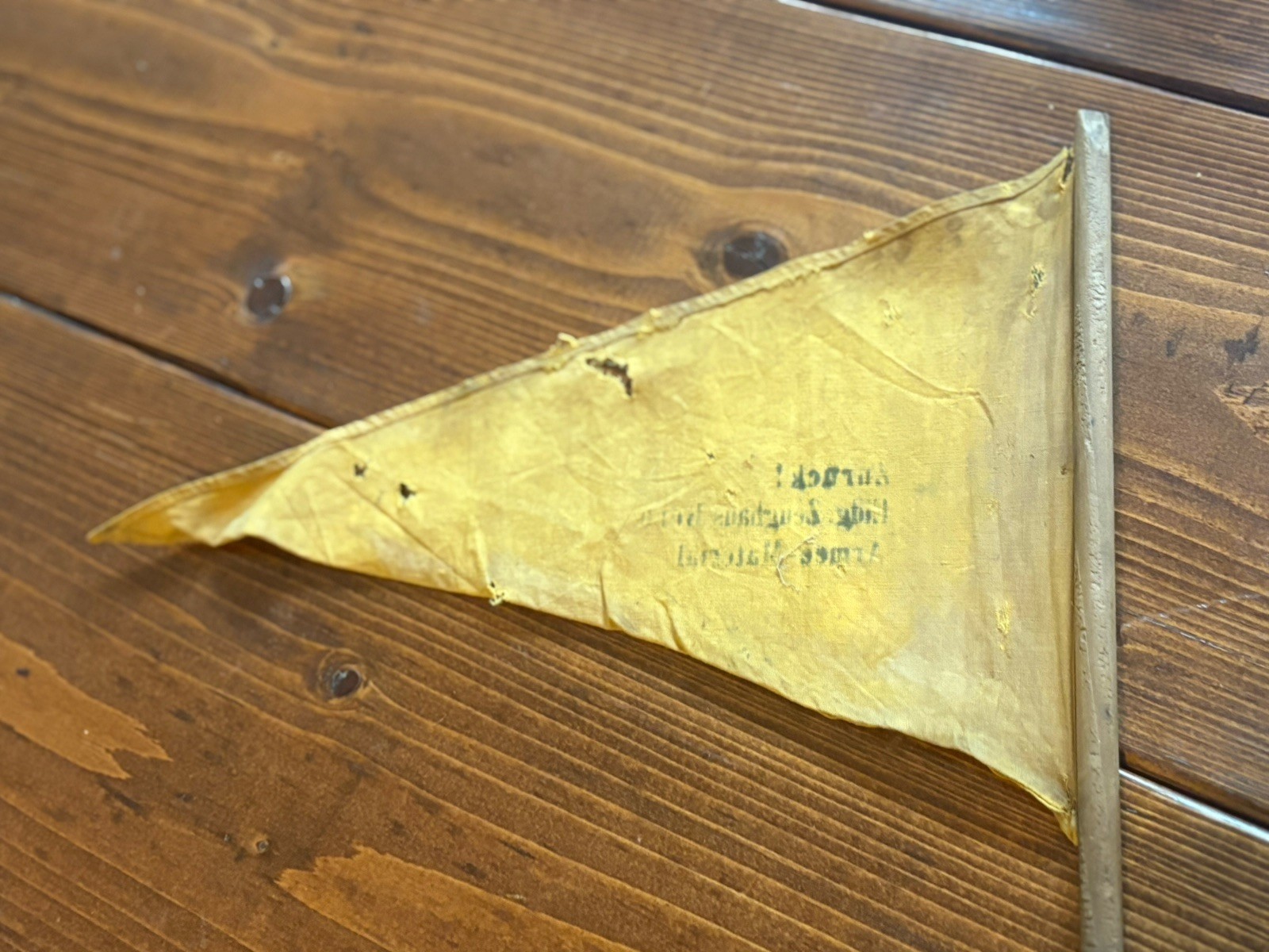 WWI German Material Pennant ? Not Sure What this Signifies 