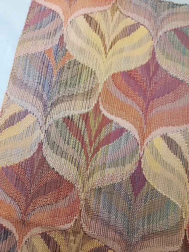 ROBERT ALLEN Taj Mahal Leeward Coral Reef 17 1/2 x 17 5/8" Woven Fabric Samples - Image 3 of 4