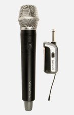 DIGITAL Pro Grade Wireless Microphone System  Rechargeable Plug in Receiver-NEW