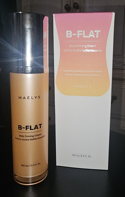 MAËLYS B-FLAT Belly Firming Cream 3.4 fl oz Clinically Proven Firming
