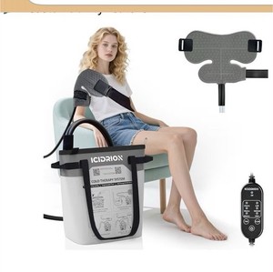 ICIDRION Cold Therapy System w/ Shoulder Pad, Portable Compact, Gray