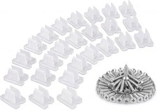 LED Lichtband Clips 100 St&uuml;ck Befestigung Halterung f&uuml;r 5-6 mm Streifen