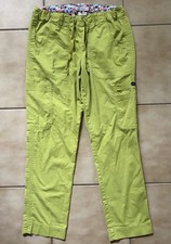 Koi Stretch Women s Lime Green Cargo Scrub Classic Lindsey Pants Sz S/P