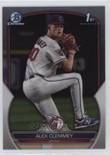 2023 Bowman Draft Chrome Refractor Alex Clemmey #BDC-79 10j9