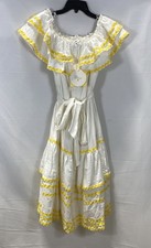 Lisa Marie Fernandez Target Rickrack Off Shoulder Tiered Dress Womens S NWT