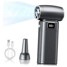 Compressed Air Duster, Electric Air Duster with 6-Gear Adjustable Speed