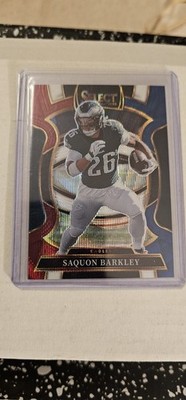 Panini 2025 Select Concourse Saquon Barkley Eagles #90 Tri-Color /399