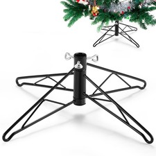 18 Inch Dark Green Metal Folding Artificial Christmas Tree Stand Base Legs