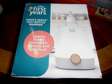THE FIRST YEARS Simple Serve Fast Bottle Warmer Open Box